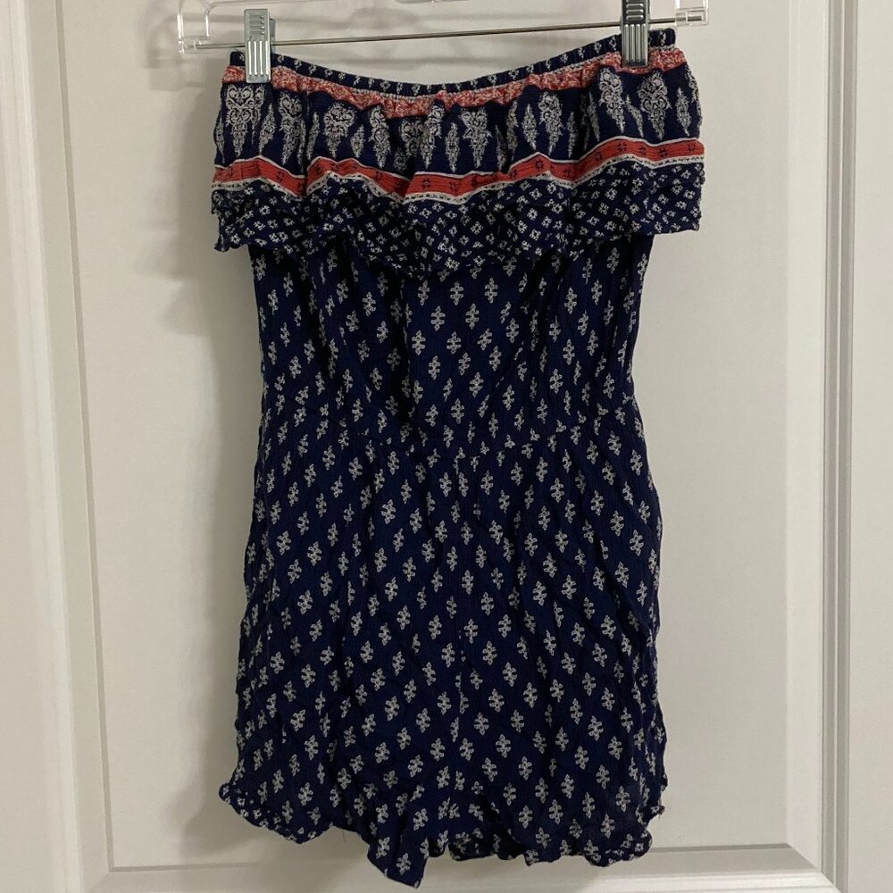 Strapless Romper